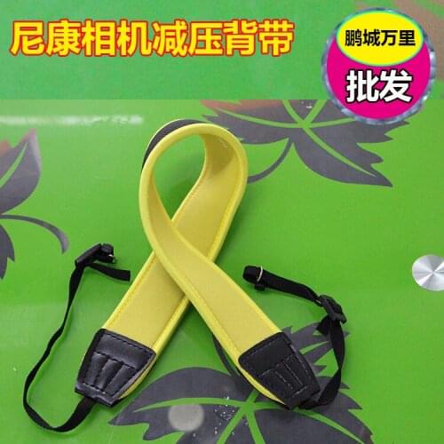 Neoprene Neck Strap for Nikon D850 D750 D810 D800 D500 D3100 D5500 D5600 D7100 D7000 D5200 D5100 D4 D5 D90 D610 D600 D7200