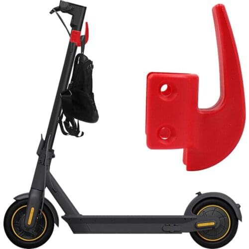 Nylon Hook for NINEBOT MAX G30 G30D Electric Scooter Skateboard Storage Hook Hanging Bags Claw Hanger Accessories red hook