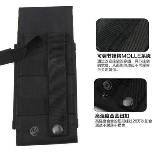 Outdoor Phone Case For Caterpillar Cat S30 Universal Military Tactical Holster Belt Bag Waist For Prestigio Grace R5 LTE