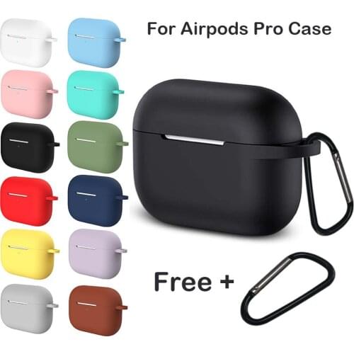 Silicone Case For Apple Airpods Pro Earphone For AirPods Pro Case Wireless Bluetooth Headset Cover Shockproof Bag For Airpods 3