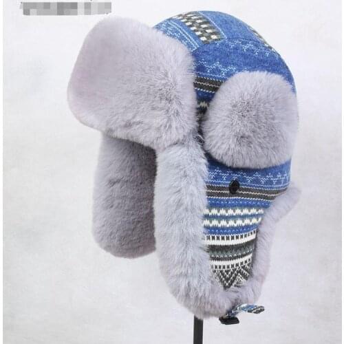 Super warm!Autumn winter men women Korean style trend lei feng cap winter skiing cap ear flight winter parent-child hat TB3724