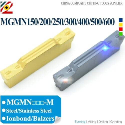 EDGEV 10PCS Grooving Carbide Insert MGMN150 MGMN200 MGMN250 MGMN300 MGMN400 MGMN500 MGMN600 MGMN CNC Turning Tools NC3020 PC9030