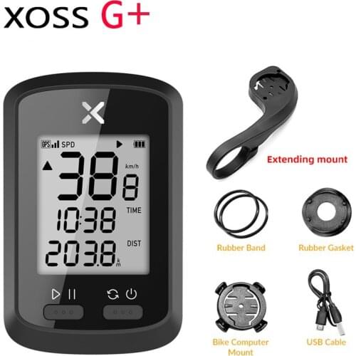 XOSS GPS Cycling Computer G+ Wireless Speedometer Bluetooth Cycle Tracker Waterproof Road Bike MTB Bicycle Odometer