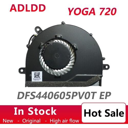 Laptop cpu cooling fan cooler radiator For Lenovo Yoga 720-12IKB Laptop CPU Cooling Fan 5F10Q12179 BL0110400776 BL0110400788