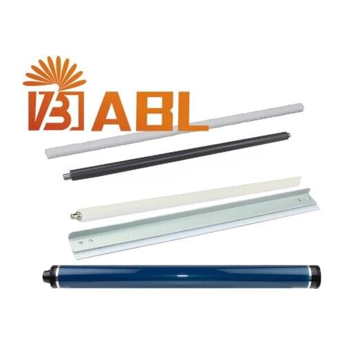 1 set opc drum cleaning blade lubrication bar cleaning roller PCR For Ricoh Aficio MPC2030 MPC2010 MPC2050 MPC2551 MPC2550 2030