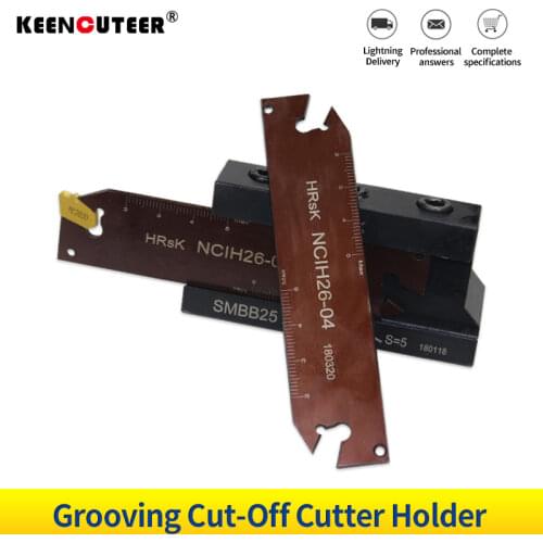 1PCS SMBB2026/SMBB2526/SMBB2032/SMBB2532/SMBB3232 Grooving Cut-Off Cutter Holder NCIH26-2 NCIH32-3 NCIH32-4Cut Off Blade SP200