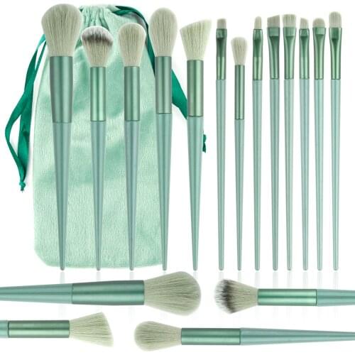 10/13Pcs Makeup Brushes Set Eyelash Eyeshadow Foundation Concealer Highlighter Eyeliner Powder Lip Eye Make Up Beauty Cosmetic