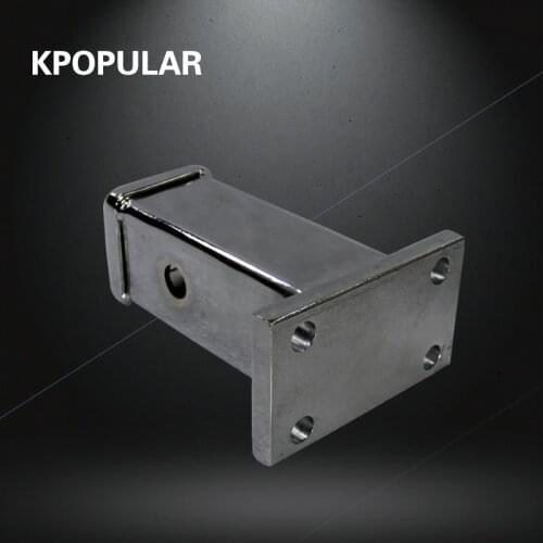 10 ton car trailer hook base extended trailer square bottom seat trailer arm quick-connect sleeve barrel trailer link device