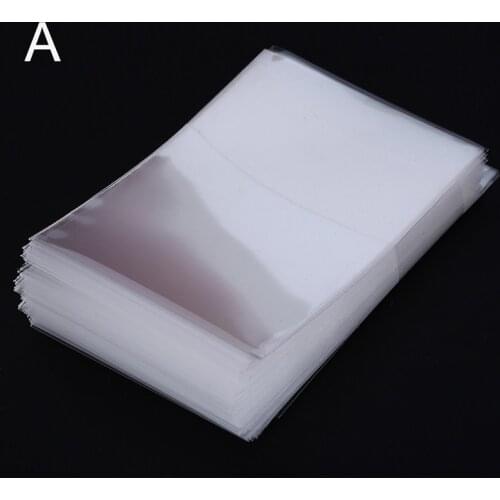 100Pcs 6.6Cm 6Cm X 9Cm Matte Cards Sleeves Cards Protector for Trading Cards Shield Magic Card Cover Transparent card holder