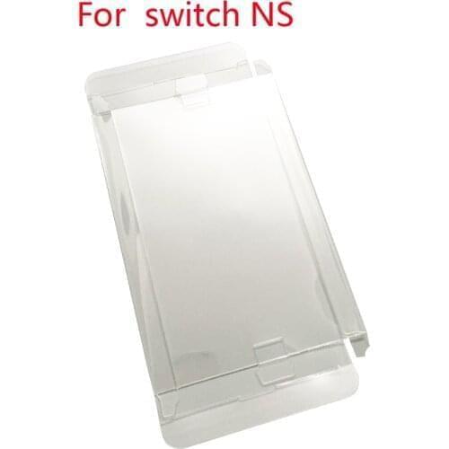 100pcs Clear transparent box For Switch NS game card color box plastic PET Protector collection storage protective box