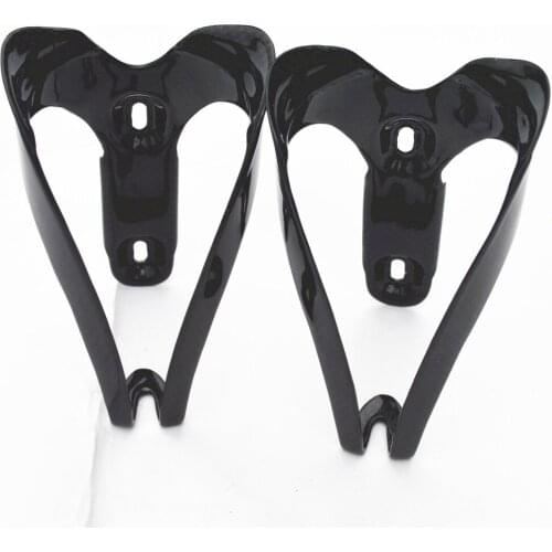 2pieces full carbon fiber bottle cage Bicycle bottle cage MTB/Road bike superlightbottle cage 3kfinish free shipping