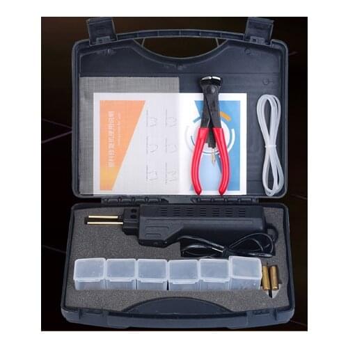 Best Quality Professional Car Bumper Repair Machine Plastic Repair Kit ABS PVC Welding Machine 110-240V Hot Stapler Machine