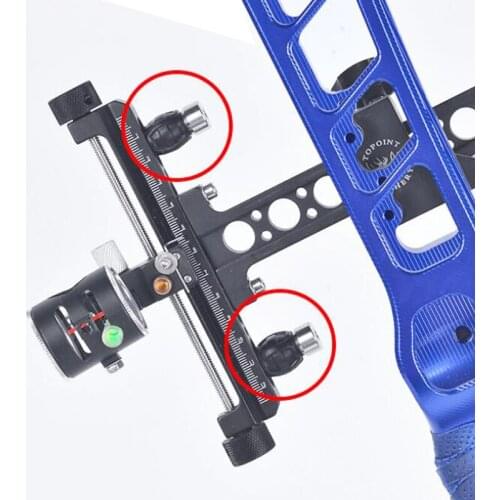 Archer Bow Sight Stabilizer Damping Bow And Arrow Aiming Sight Shock Absorber Hunting Shooting Accessories