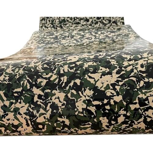 DIY Drum Wrap 0.50mm Camouflage Celluloid Sheet Musical Instrument Deco Sheet