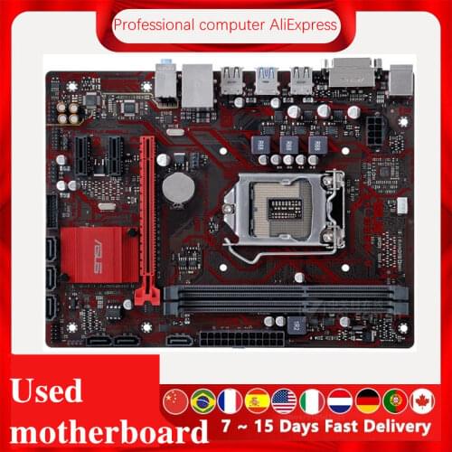 For Asus EX-B85M-VS Desktop Motherboard B85 LGA 1150 For Core i7 i5 i3 SATA3 USB3.0 Original Used Mainboard