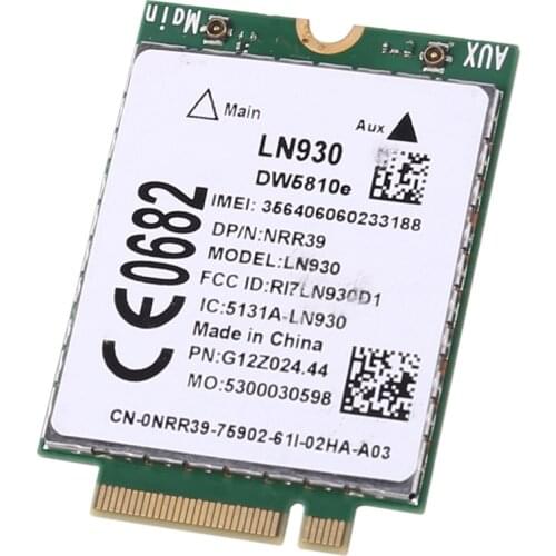For Telit LN930 WWAN Card DW5810E 4G Wireless LTE Mobile WWAN Card for Laptop Tablet Wireless Router Camera
