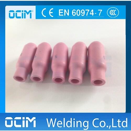 10N49 Gas Lens TIG Alumina Nozzles Ceramic Gas Nozzle #5 for SR PTA DB WP17 18 26 Series Torch