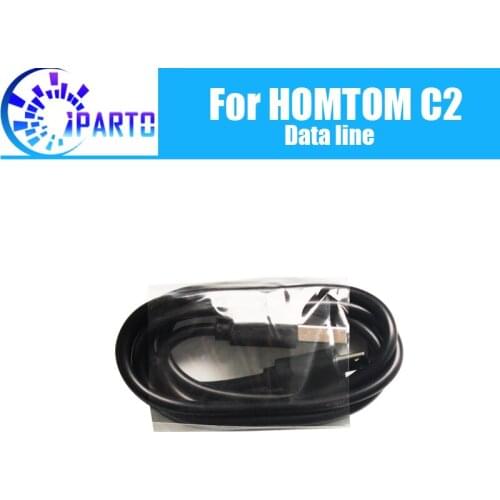 HOMTOM C2 USB Cable 100% Official Original High Quality Micro USB Wire Mobile Phone Accessories For HOMTOM C2