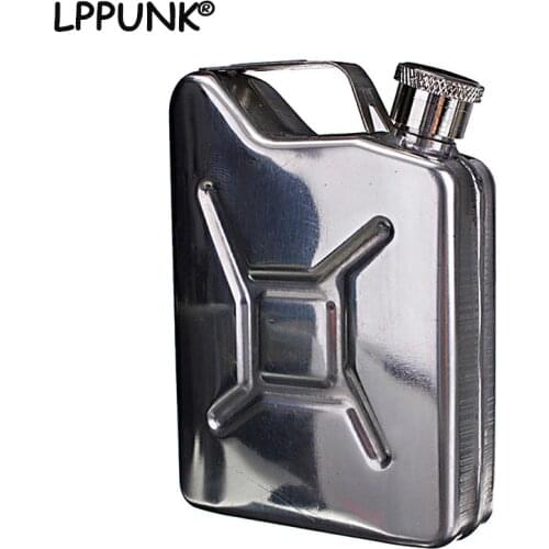 Hot sales bpa free mini 5oz Creative Liquor whisky flagon portable 304 Stainless steel alcohol vodka oil drum hip flask