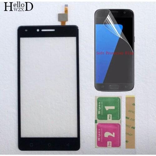 Mobile Touch Screen For Vertex Impress Open Digitizer Panel Front Touch Sensor Glass Lens 3M Glue Protector Film