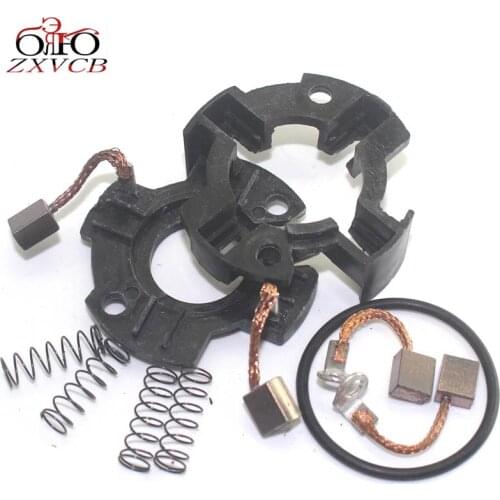 1set Motorcycle starter carbon brush for GSF600S Bandit 1996-2003 GSF 600 GSF600 S motor parts