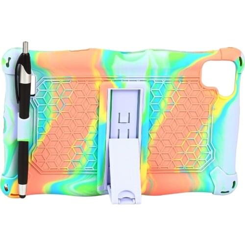 Silicone Case for Teclast P80X P80H P80 8 Inch Tablet Anti-Drop Tablet Case Tablet Stand with Pen