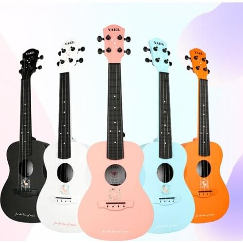 YAEL 23Inch Carbon Fiber Ukulele Kids Ukulele Uke Hawaii Mini Guitar for Kids Adults and Beginners