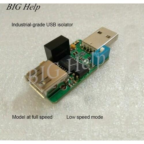 USB Isolator / USB to USB Full Speed 12M Low Speed 1.5M / Digital, Signal, Power Audio Isolation / ADUM3160 4160