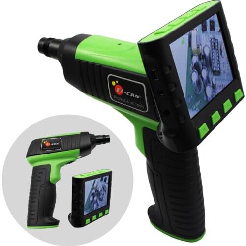 3.5" Waterproof Camera Wireless TFT LCD Inspection Video Camera 9mm Borescope Endoscope Zoom Rotate 1Meter 1M Cable