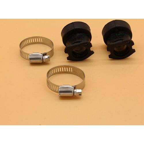 2 Pcs/Lot Clamps Intake Oil Pump Manifold Boot Fit For Husqvarna 340 345 350 353 346XP Chainsaw Replace Parts 503 503866301