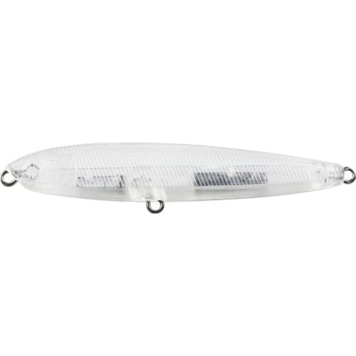 10pcs sinking Pencil Unpainted Lure Blank Nude DIY Fishing Lures 10g 13g 18g 24g