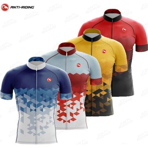 2021 Cycling Quick-Dry Cycling Mountain Bike Uniform Summer Mens Cycling JerseyRoad Bicycle Jerseys MTB Bicycle Wear Hot Sale