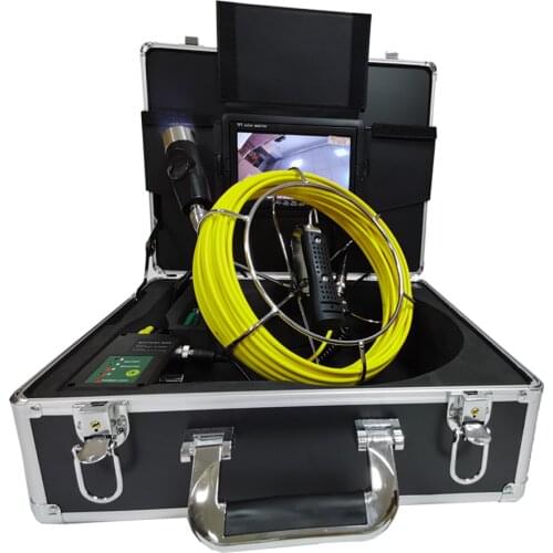 42mm Dual Camera Head Handheld Endoscope Camera 7inch Monitor Industrial Pipeline Drain Inspection
