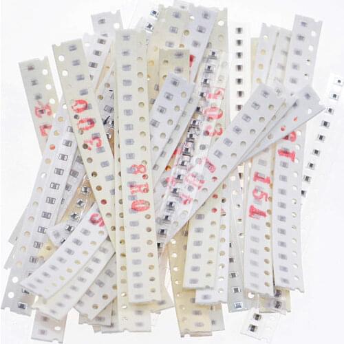 720Pcs/lot 0805 SMD Ceramic Capacitor Assorted Kit 1pF~10uF 36 Values 20 Each Samples Kit