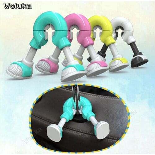 Car Seat Back Hook Cute Cartoon Multifunctional Storage Seat Hook Decorative Goods Car Interior Accessories CD50 Q01