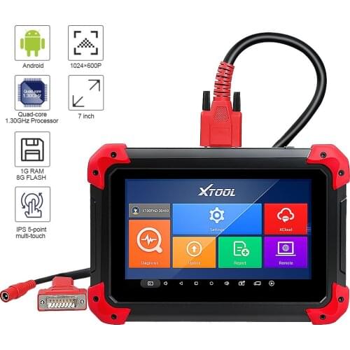 XTOOL X100 PAD OBD2 Car Key Programmer With IMMO EPB DPF BMS Reset EEPROM Automotive Diagnostic Scanner