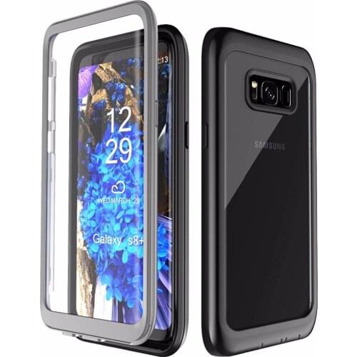 For Galaxy S8 Plus Case Shock Dirt Snow Proof Protection for Samsung Galaxy S8 With Touch ID Cover