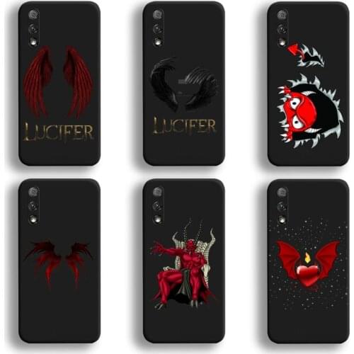 Angel Lucifer Devil American TV Phone Case For Huawei Honor 30 20 10 9 8 8x 8c v30 Lite view 7A pro