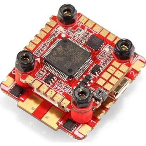 20X20mm HGLRC Zeus F730 STACK 3-6S MPU6000 F722 Flight Controller 30A BL32 4in1 ESC for FPV Racing Freestyle Drones DIY Parts