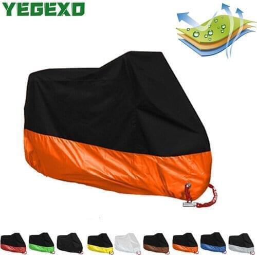 Moto Raincoat Motorcycle Covers Waterproof Protection Dust for Suzuki intruder vl 1500 escudo gsx s 750 sj410 gsx 750f hayabusa