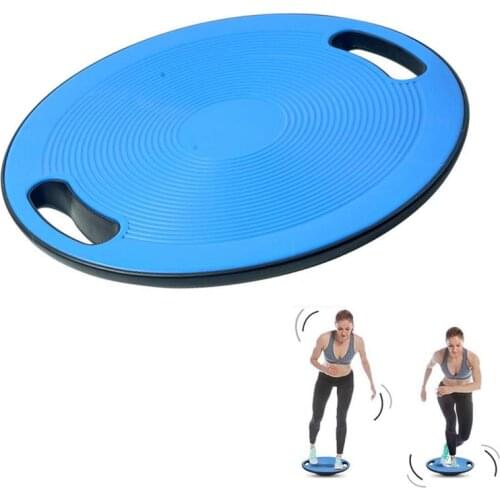 Non-slip Balance Board Twisting Board Suitable for Yoga and Prone Fitness Training Round Plates Board Waist Twisting Exerciser