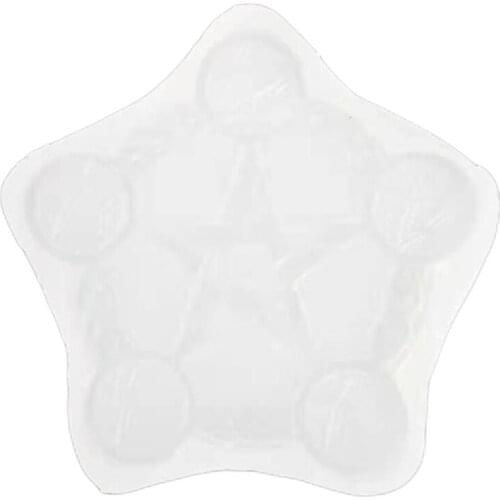 2021 New DIY Astrology Pentacle Altar Candle Holder Resin Mold Candlestick Silicone Mould