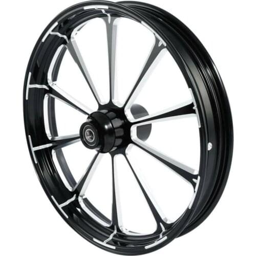 Motorcycle 18'' 21'' 23'' 26'' 30'' Front Wheel Rim Hub Single Disc For Harley Touring Road King Road Glide 2008-2020