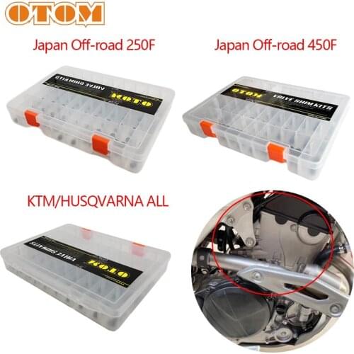OTOM Motocross Spec47/23 Valve Shim Kits Valve Clearance Adjusting Gasket For Japan Off-road 250F 450F KTM HUSQVARNA Motorcycle