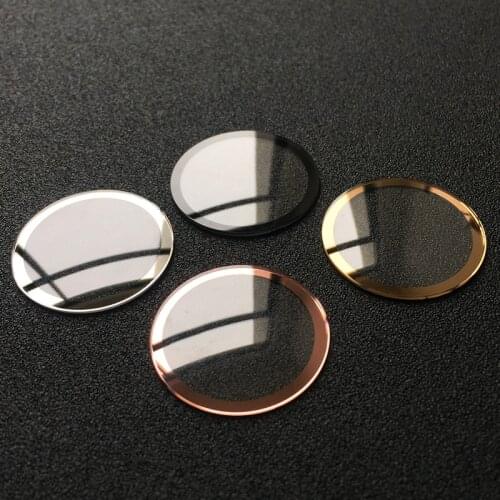 Sapphire glass For RADO CENTRIX series R30939013 R30941162 Watch Crystal with Rose gold silver black gold trim parts