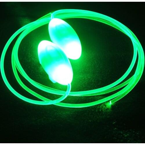 Glowing LED Shoelaces Party Skating Charming LED Flash Light Up Shoe Laces Glow In The Dark Shoe Lace for Sport Shoes Sneaker