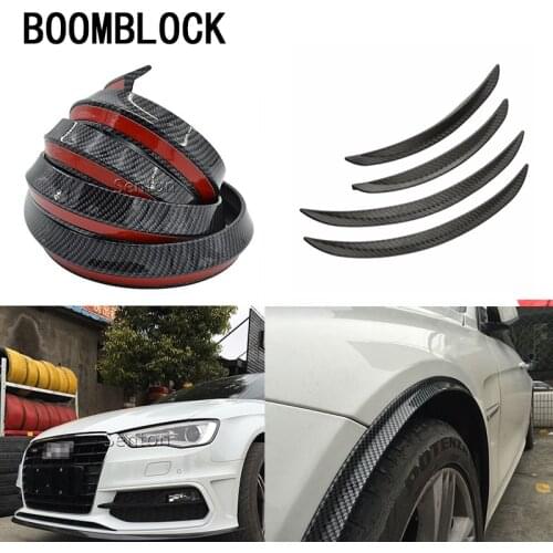 Wheel Eyebrow/Front Bumper/Spoilers Carbon Protect Stickers For Kia Rio Ceed Cerato Sorento Mazda 3 CX-5 6 Mini Cooper R56 F56