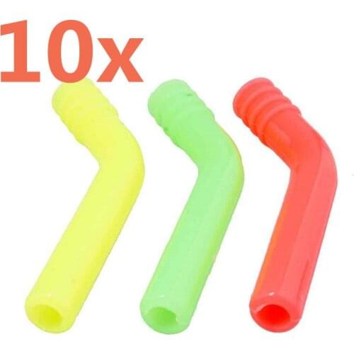 10Pcs RC Exhaust Extension Tube Silicone Tube For HSP 1/8 1/10 Scale Models Nitro RC Car 85789 102009 02124 Exhaust Pipe