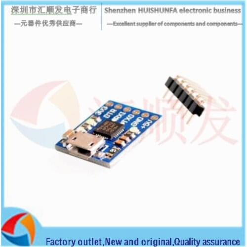 2pcs!!! MCU2012 CP2102 USB to TTL communication module mini burner download
