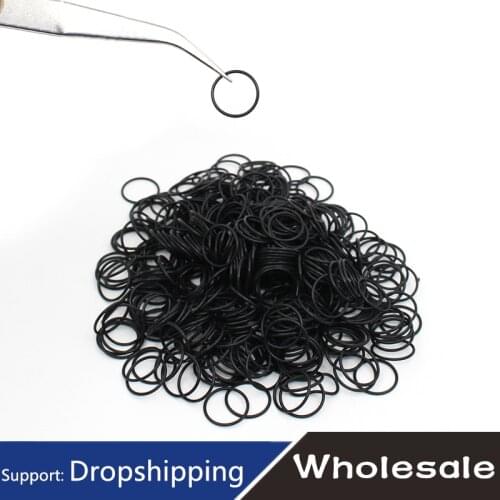 30PCS/lot Rubber Black NBR CS 0.8mm thickness OD6.1/6.6/8/8.25/8.6/9.5/11.8/12.3mm watch ORing Gasket waterproof Nitrile oring